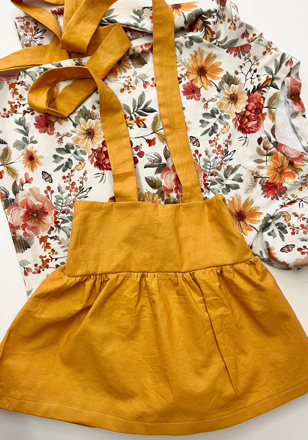 Suspender Skirts (Mustard, Rust, Wine)