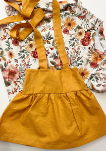 Suspender Skirts (Mustard, Rust, Wine)