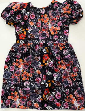 Cobwebs Puffsleeve Dress