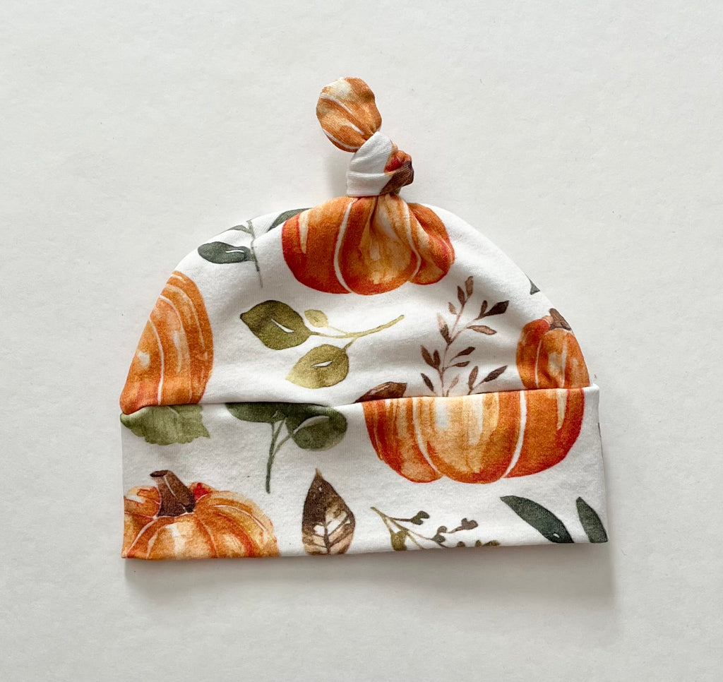 Pumpkin Knot Beanie