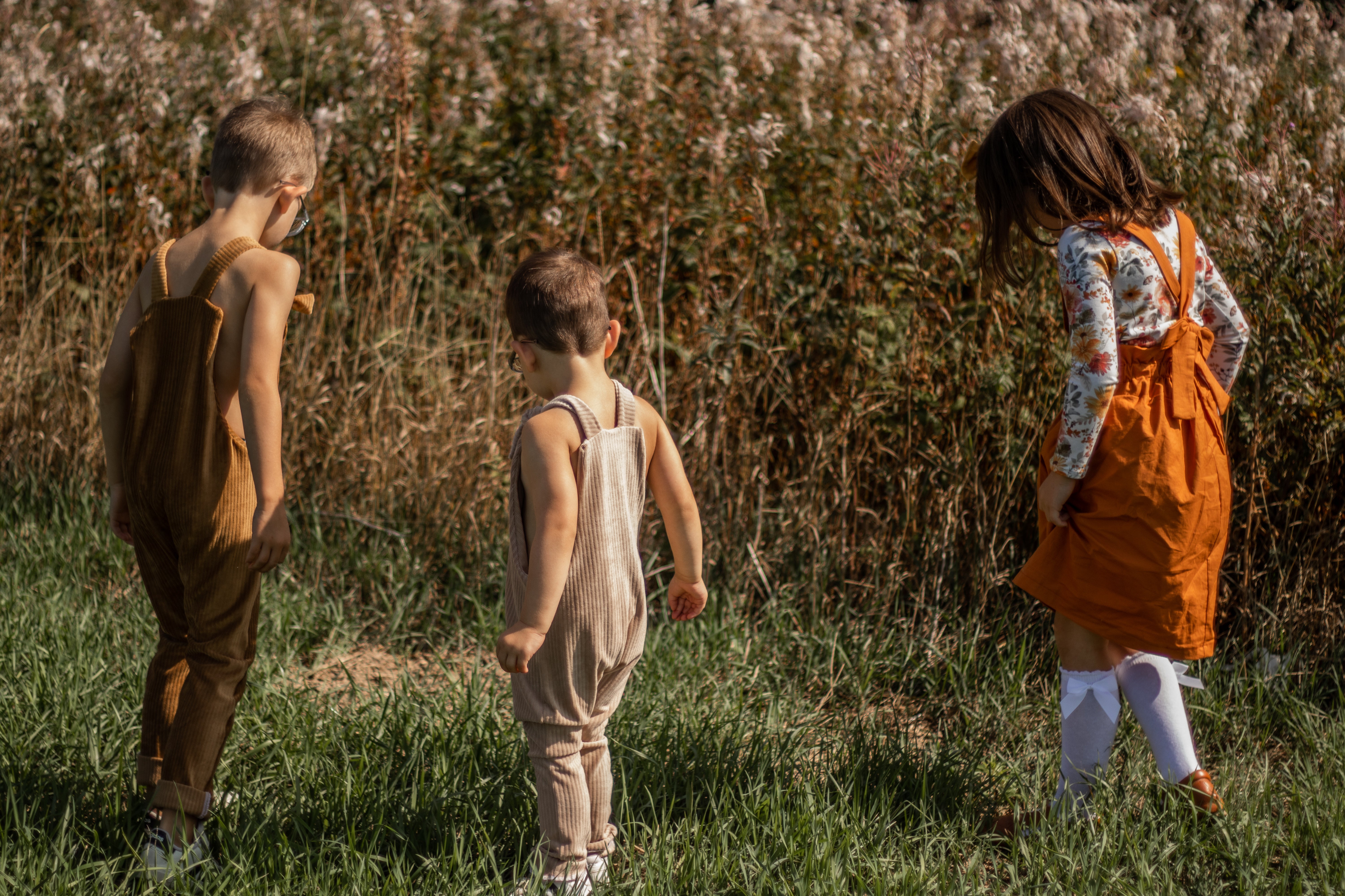 Corduroy Knotted Pant Romper
