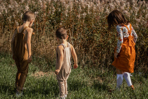 Corduroy Knotted Pant Romper