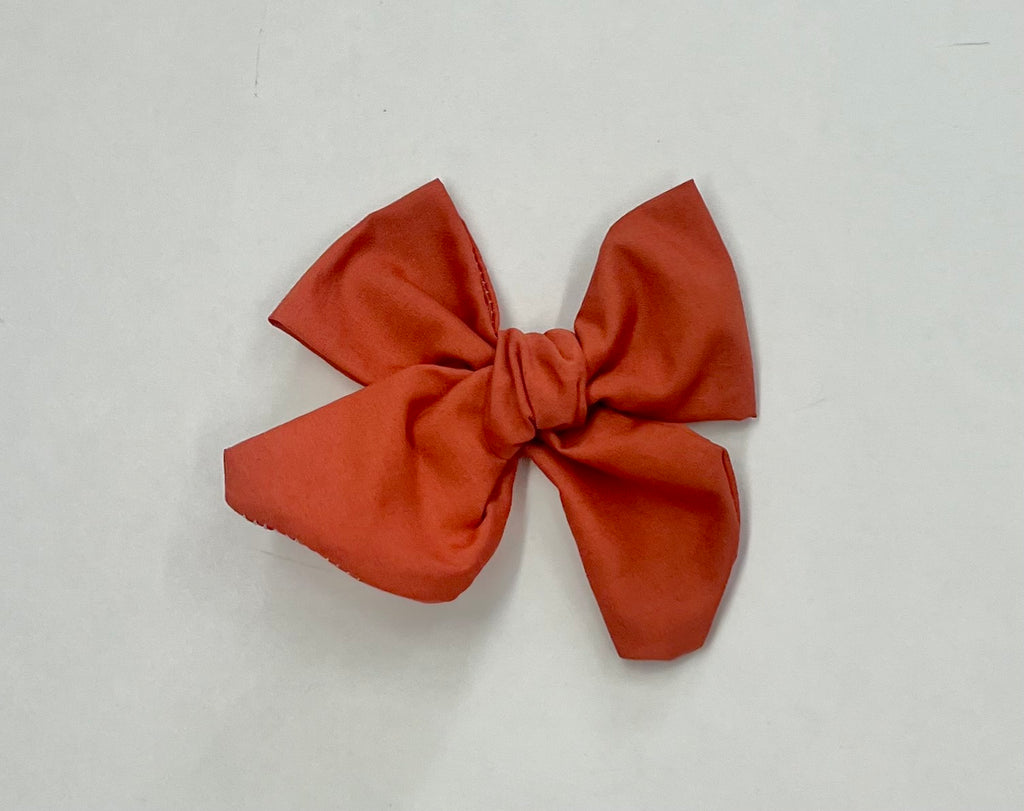 Rust Bow (nylon or clip)