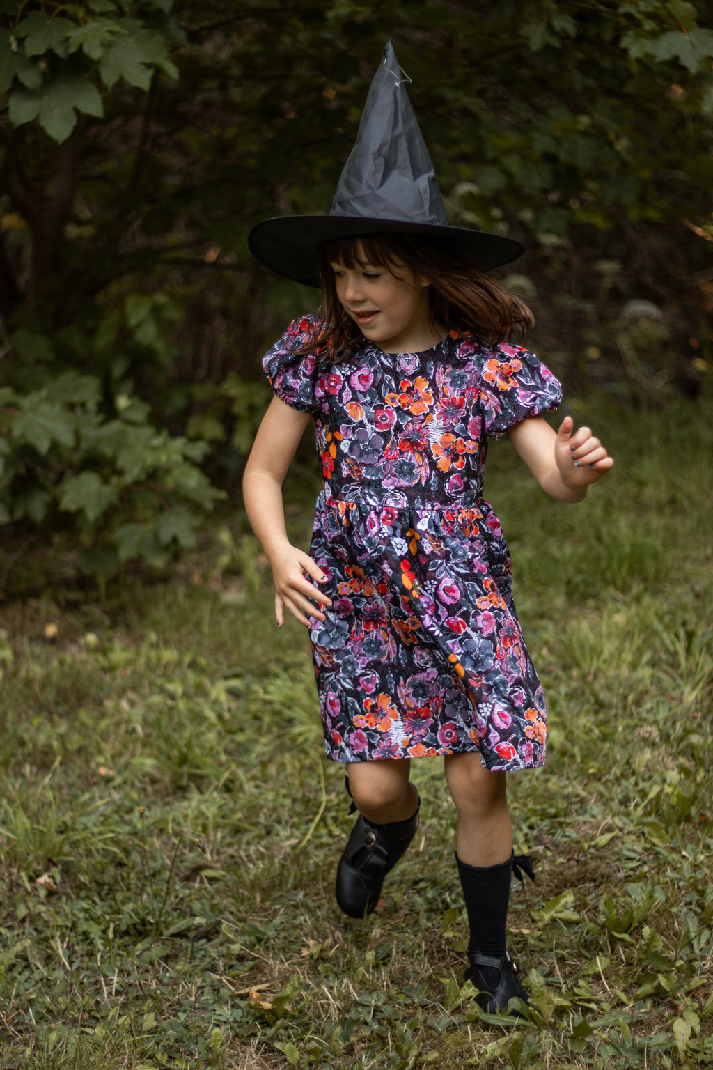 Cobwebs Puffsleeve Dress