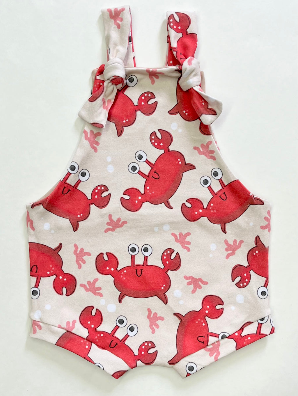 Crabby but Cute Shortalls