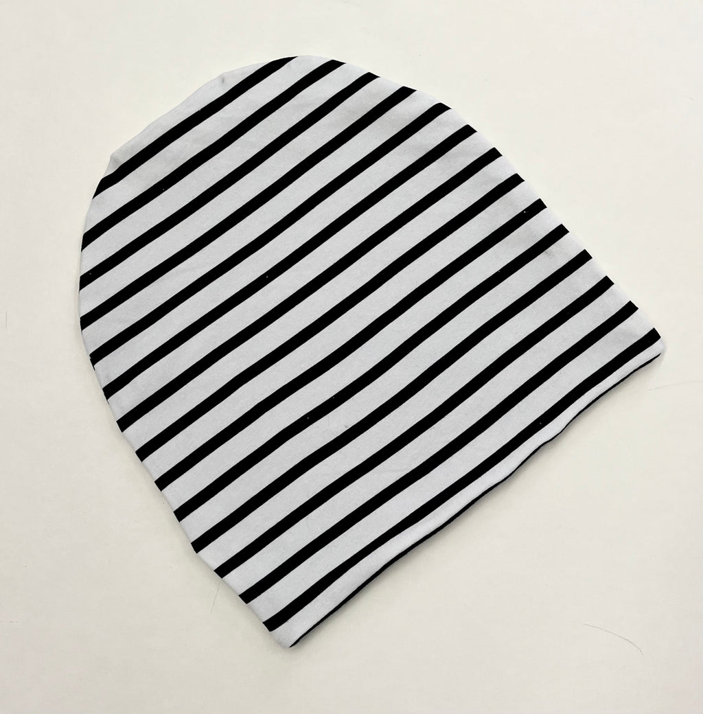 Striped Slouch Beanie