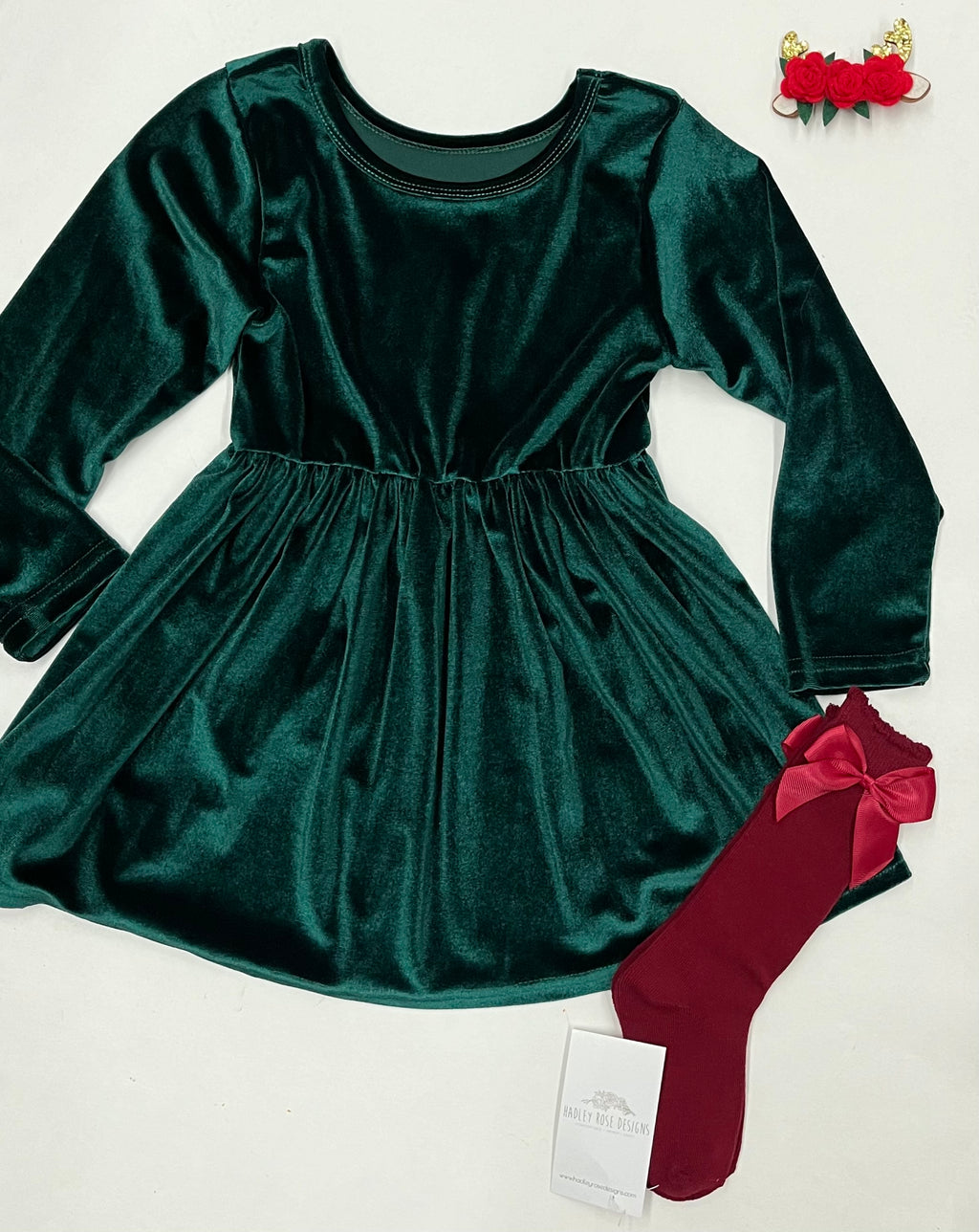 Velvet Twirl Dress