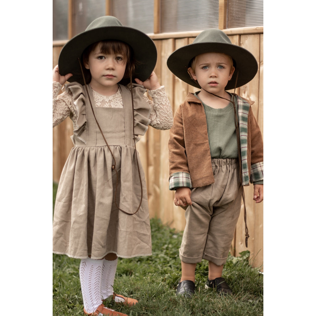 Linen Dropcrotch Pant